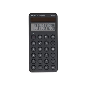 MAUL ECO MD2 miniräknare Fickmodell Grundläggande miniräknare Svart