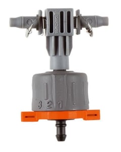 Gardena 8317-29 Water Sprinkler, Gray, Orange