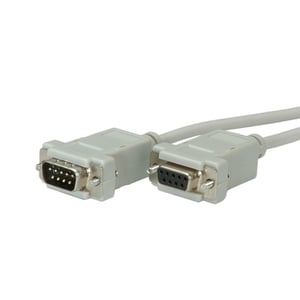 VALUE 11.99.6233 Parallel Cable, Gray, 3 m, DB-9