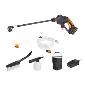 WORX WG620E.2 podkładka ciśnieniowa Kompaktowy Bateria 120 l/h Czarny, Pomarańczowy
