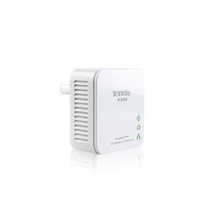 Tenda P200 Kit 200 Mbit/s Trådbundet LAN-nätverk Vitt 2 st.