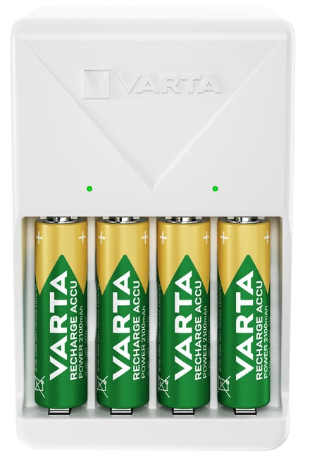 Varta 57657 101 451 ładowarka akumulatorów Akumulator do domowego użytku Prąd przemienny