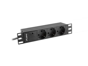 Lanberg PDU-03F-0200-IEC-BK rozdzielacz zasilania PDU 1U