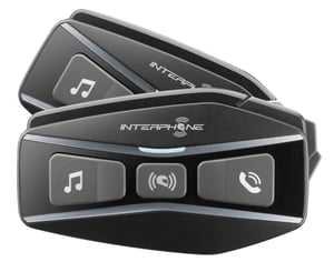 Interphone INTERPHOUCOM16TP Motorcycle Intercom 1600 m Black