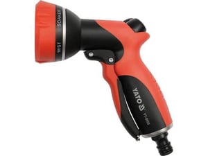 Yato YT-8958 Water Spray Gun/Nozzle ABS and Aluminum Garden Water Spray Gun, Black, Orange