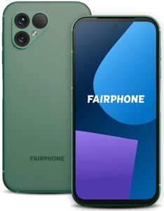Fairphone 5 16,4 cm (6,46") Dual SIM Android 13 5G USB Type-C 6 GB 128 GB 4200 mAh Grön