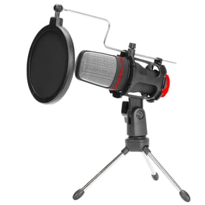 Marvo MIC-02 Mikrofon Schwarz, Silber Studiomikrofon
