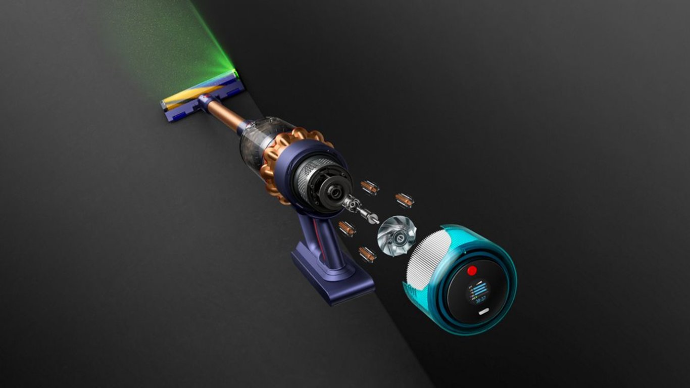 фото Вертикальний + ручний пилосос (2в1) Dyson Gen5 Detect (447046-01)