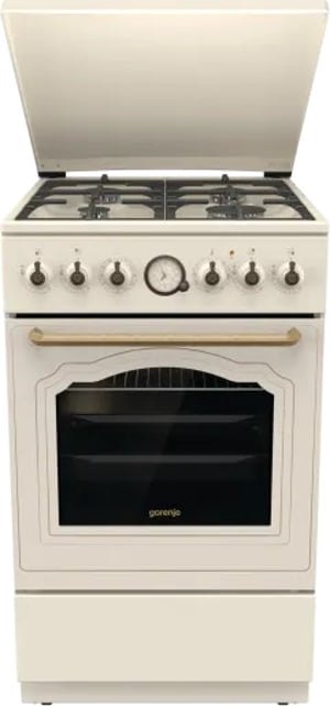 Gorenje GKS5B70CLI pierkarnik Kuchenka wolnostojąca Gaz Kremowy