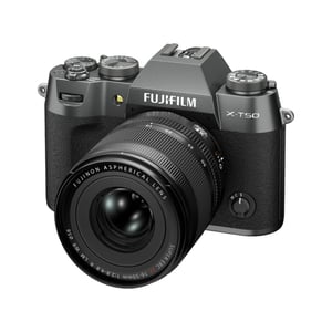 Fujifilm X-T50 + XF 16–50 mm Spiegellose Kamera 40,2 MP X-Trans CMOS 5 HR 7728 × 5152 px Dunkelgrau