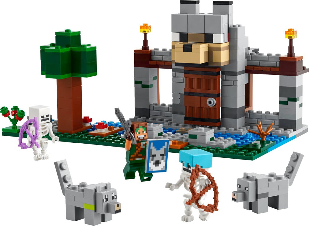 фото Блоковий конструктор LEGO Minecraft Вовча фортеця (21261)
