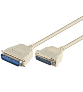 Goobay CAK DRU 180 1.8m Serial Cable, Gray, 1.8 m