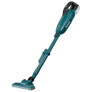 Makita DCL284FZ Stabstaubsauger/Elektrobürste 2-in-1-Standstaubsauger Akku Trocken Textil Beutellos Schwarz, Türkis