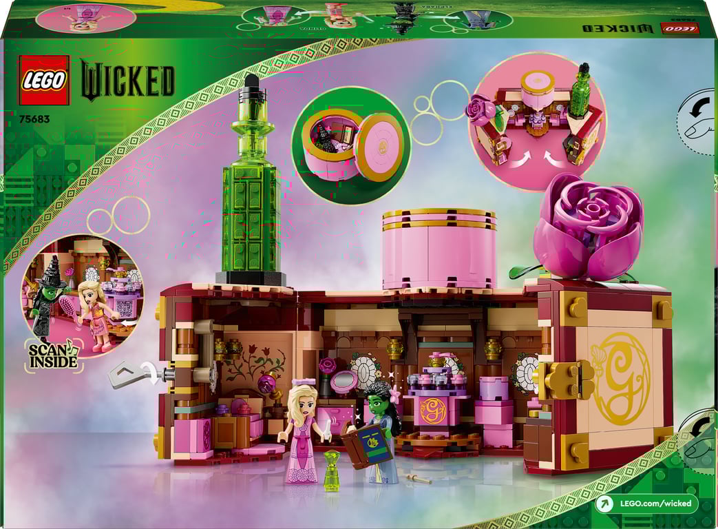 фото Блоковий конструктор LEGO Wicked Кімната Ґлінди й Ельфаби (75683)
