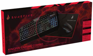 Verbatim 48833 Tastatur mit integrierter USB-Gaming-Maus, QWERTY, Italienisch, Schwarz