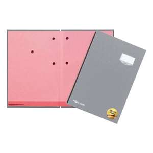 Page 24202-06 Cover Cardboard, Plastic, Gray, A4