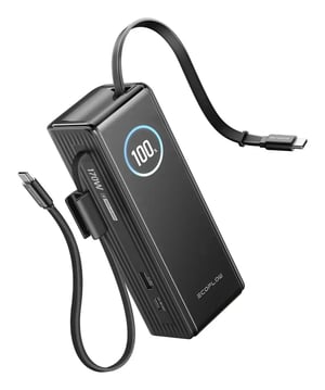 EcoFlow EF-RAPID25K100W-B-EU bank mocy 25000 mAh Czarny