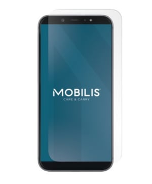 Mobilis 017039 Screen/Back Protector for Samsung Phone, Clear Screen Protector, 1 pc.