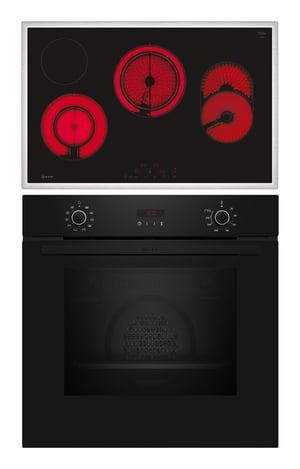 Neff B2CCG6AK3 + T18SDH9L0 Ceran-Kochfeld Elektroherd