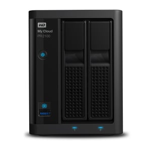Western Digital My Cloud PR2100 NAS-Desktop Intel® Pentium® N3710 4 GB DDR3L 4 TB HDD My Cloud OS Schwarz