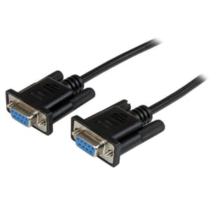 StarTech SCNM9FF1MBK parallellkabel, svart, 1 m, DB-9