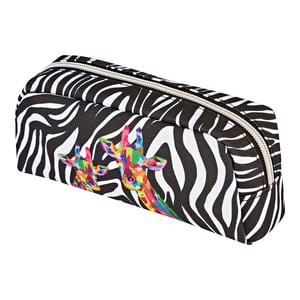 Herlitz Wild Neon Mjuk pennväska Polyester Svart, Vit