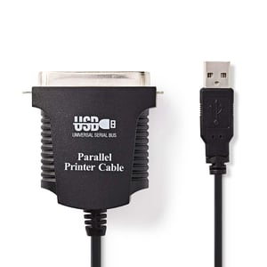 Nedis CCGP60880BK20 Serial Cable, Black 2 m
