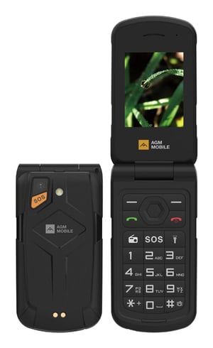 AGM M10 6,1 cm (2.4") 168 g Svart, tålig telefon
