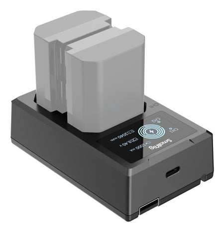 SmallRig 4087 ładowarka akumulatorów Akumulator aparatu cyfrowego