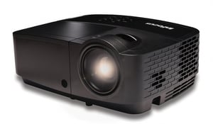InFocus IN124A Data Projector Standard-throw projector, 3500 ANSI lumens, DLP XGA (1024x768), 3D compatible, Black