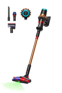 Dyson V16 Piston Animal 2-in-1-Standstaubsauger, Akku, Trocken, HEPA, beutellos, 1,3 l, 900 W, Schwarz, Kupfer
