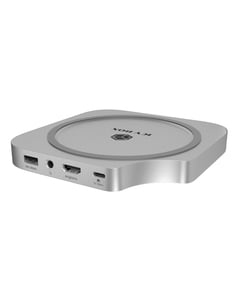 ICY BOX Club Dock 100 USB 3.2 Gen 2 (3.1 Gen 2) Typ C Silber