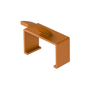 Lanview Clips för Slim & Bendable-serien, 20 st, orange, plast, 150 mm, 20 st.