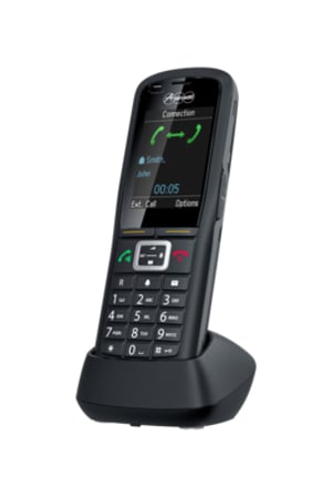 Auerswald COMfortel M-730 DECT-Handset Telefon w systemie DECT Nazwa i identyfikacja dzwoniącego Czarny