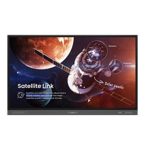 BenQ RP8603 Interaktywny płaski panel 2,18 m (86") LCD Wi-Fi 450 cd/m² 4K Ultra HD Czarny Ekran dotykowy Procesor wbudowany Android 11 18/7