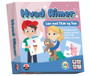 Danspil 101002 Hvad rimer 15 min Gra karciana Logiczny