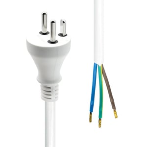 ProXtend PC-KOE-002W-M Netzkabel, weiß, 2 m, Netzstecker Typ K