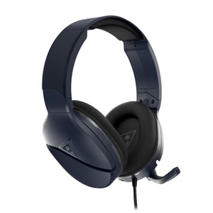Turtle Beach Recon 200 Gen 2 Kopfhörer, kabelgebunden, Gaming-Kopfbügel, schwarz, marineblau