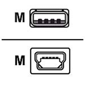 Zebra USB-A to USB mini-B Cable kabel USB 1 m USB A Mini-USB B