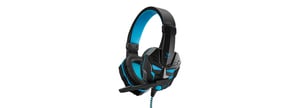 AULA 504645 Zestaw słuchawkowy Przewodowa Ręczny Gaming Czarny, Niebieski