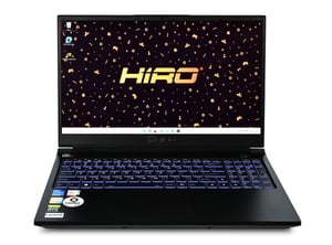 HiRO X570T Intel® Core™ i7 i7-12700H Laptop 39,6 cm (15.6") Full HD 16 GB DDR4-SDRAM 1 TB SSD NVIDIA GeForce RTX 3070 Ti Wi-Fi 5 (802.11ac) Windows 11 Home Czarny