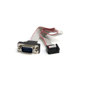 StarTech PNL9M16 parallellkabel, grå, 0,4064 m, DB-9 IDC