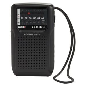 Aiwa RS-33 radio, bärbar, analog, svart