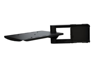 Peerless ACC-LA Multimedia Table Accessories, Black Shelf
