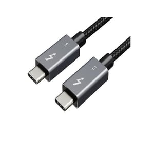 Extra Digital CA913336 kabel Thunderbolt 1 m 40 Gbit/s Czarny