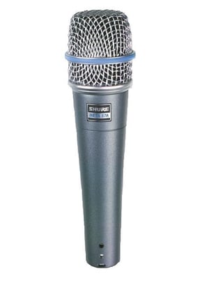 Shure Beta 57A Niebieski Mikrofon Stage / Performance