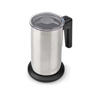 Nedis KAMF300ESS mjölkskummare/värmare Automatisk mjölkskummare/värmare Silver