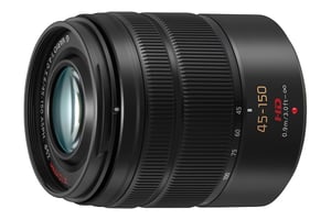 Panasonic LUMIX G VARIO 45-150mm OIS Bezlusterkowiec Teleobiektyw Czarny