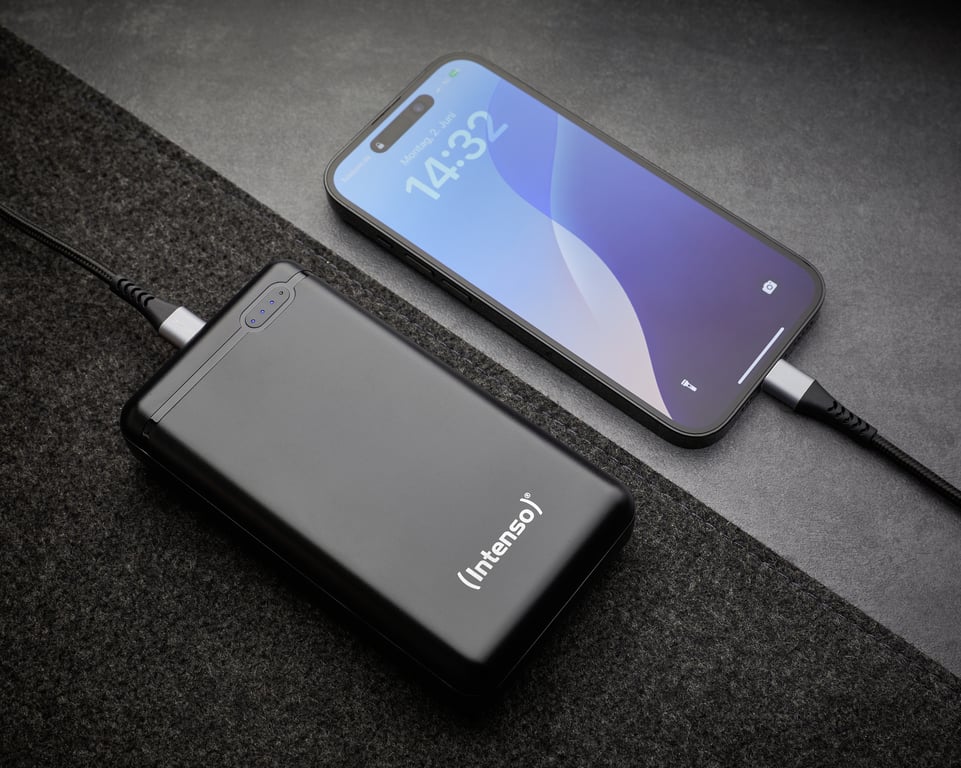 Intenso XS20000 Litowo-polimerowy (LiPo) 20000 mAh Czarny