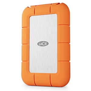 LaCie STND2000400 Zewnętrzny dysk SSD Technologia Thunderbolt 2 TB USB Type-C USB4 Gen 3x2 Pomarańczowy, Stal nierdzewna